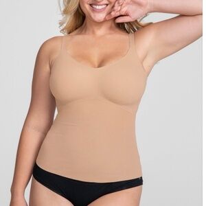 Honeylove LiftWear Cami in Sand Size Small Shapewear